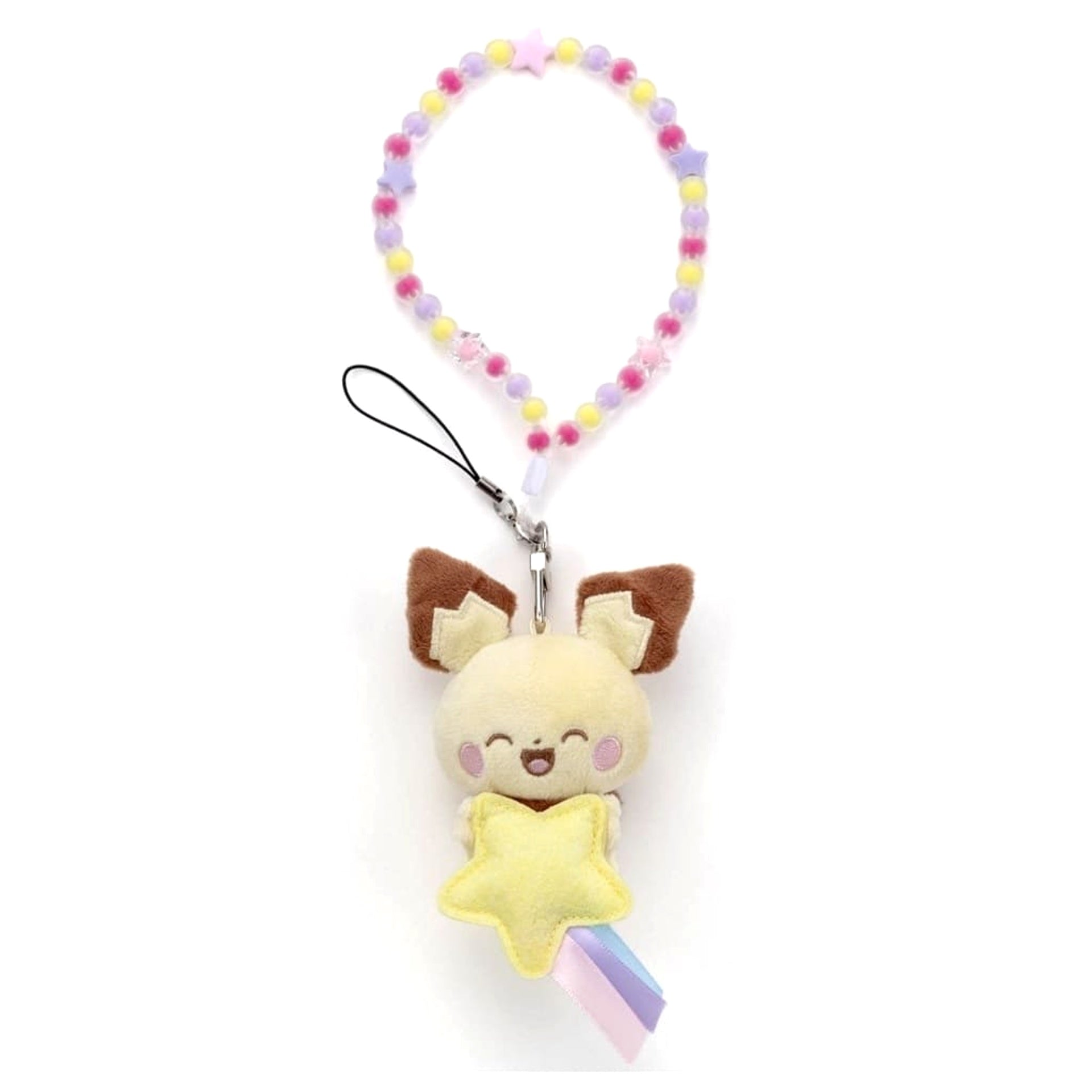 Pokemon Pichu Poke Peace Plush Strap Star Ver. Plush [USED]