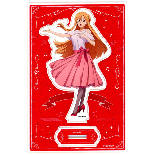 Asuna Acrylic Stand Oshichare Sword Art Online Enjoy Art Kuji Prize C [USED]