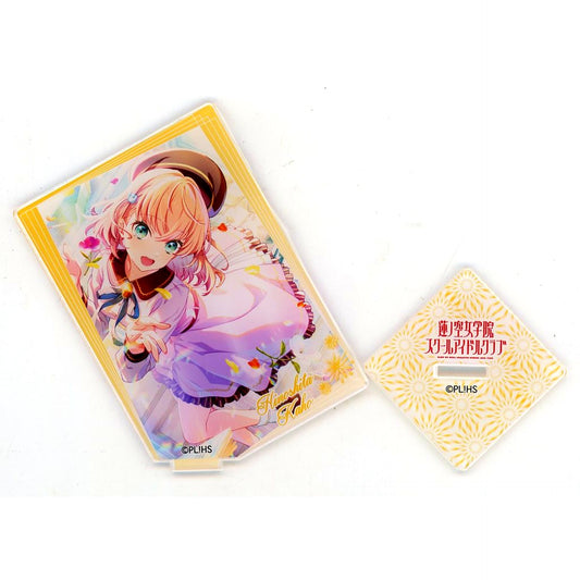 Kaho Hinoshita C Card Acrylic Stand Ishikawa Prefectural Office x Hasunosora Girls' High School Idol Club Collabo [USED]