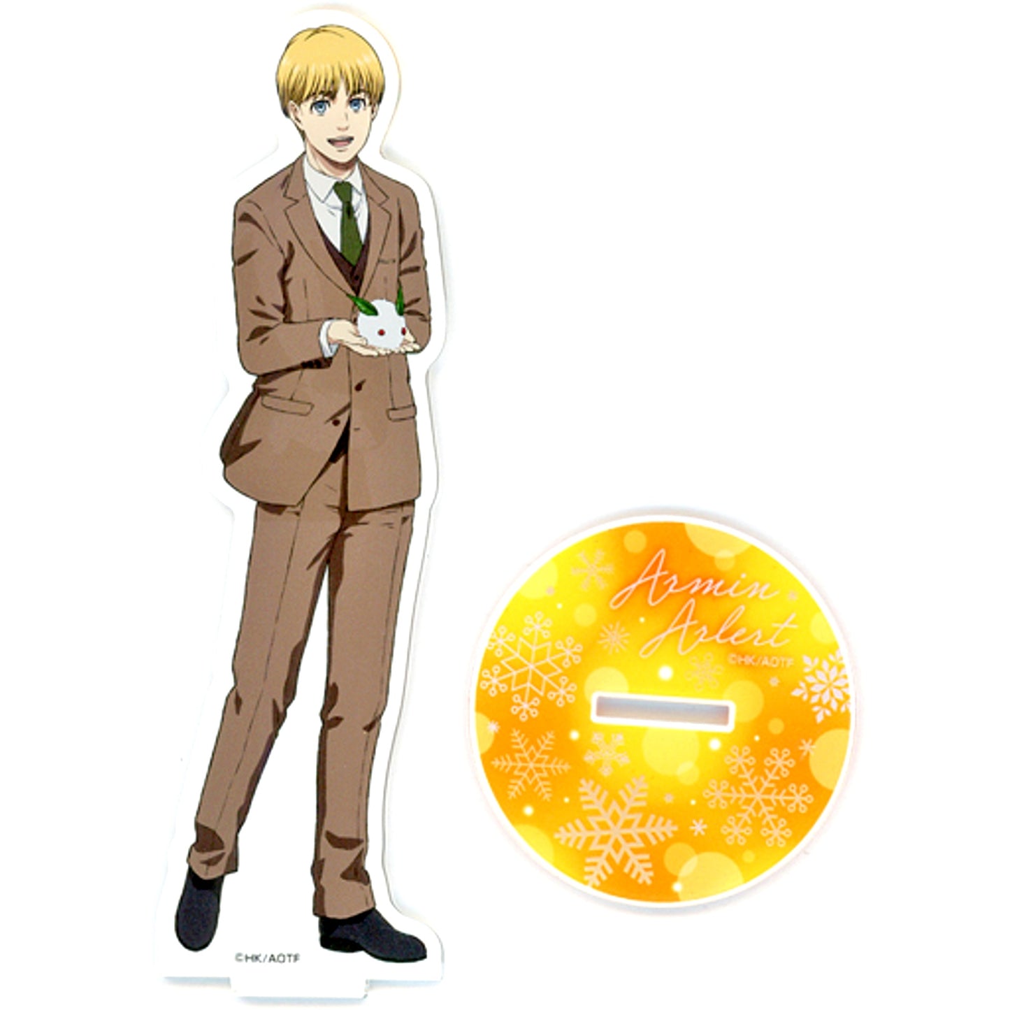 Armin Arlert Attack on Titan The Final Season x Don Quijote Illustration Winter Ver. BIG Acrylic Stand [USED]