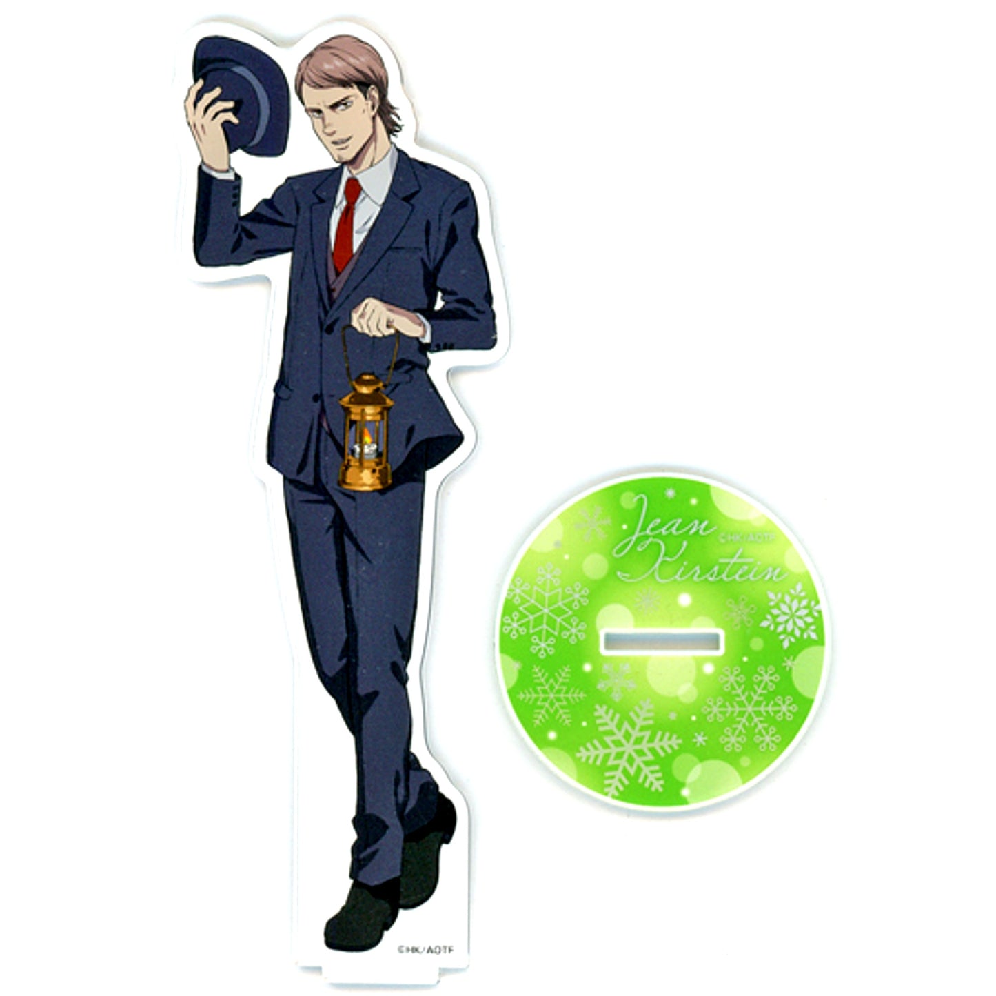 Jean Kirstein Attack on Titan The Final Season x Don Quijote Illustration Winter Ver. BIG Acrylic Stand [USED]