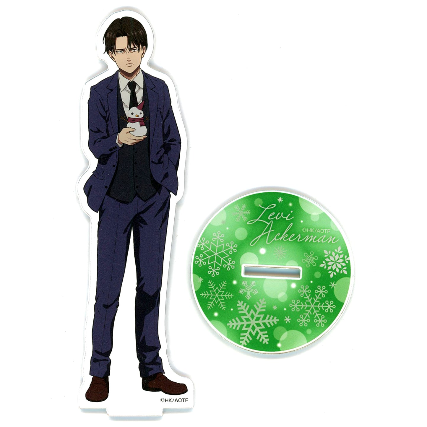 Levi Ackerman Attack on Titan The Final Season Don Quijote Drawn BIG Acrylic Stand Winter Ver [USED]