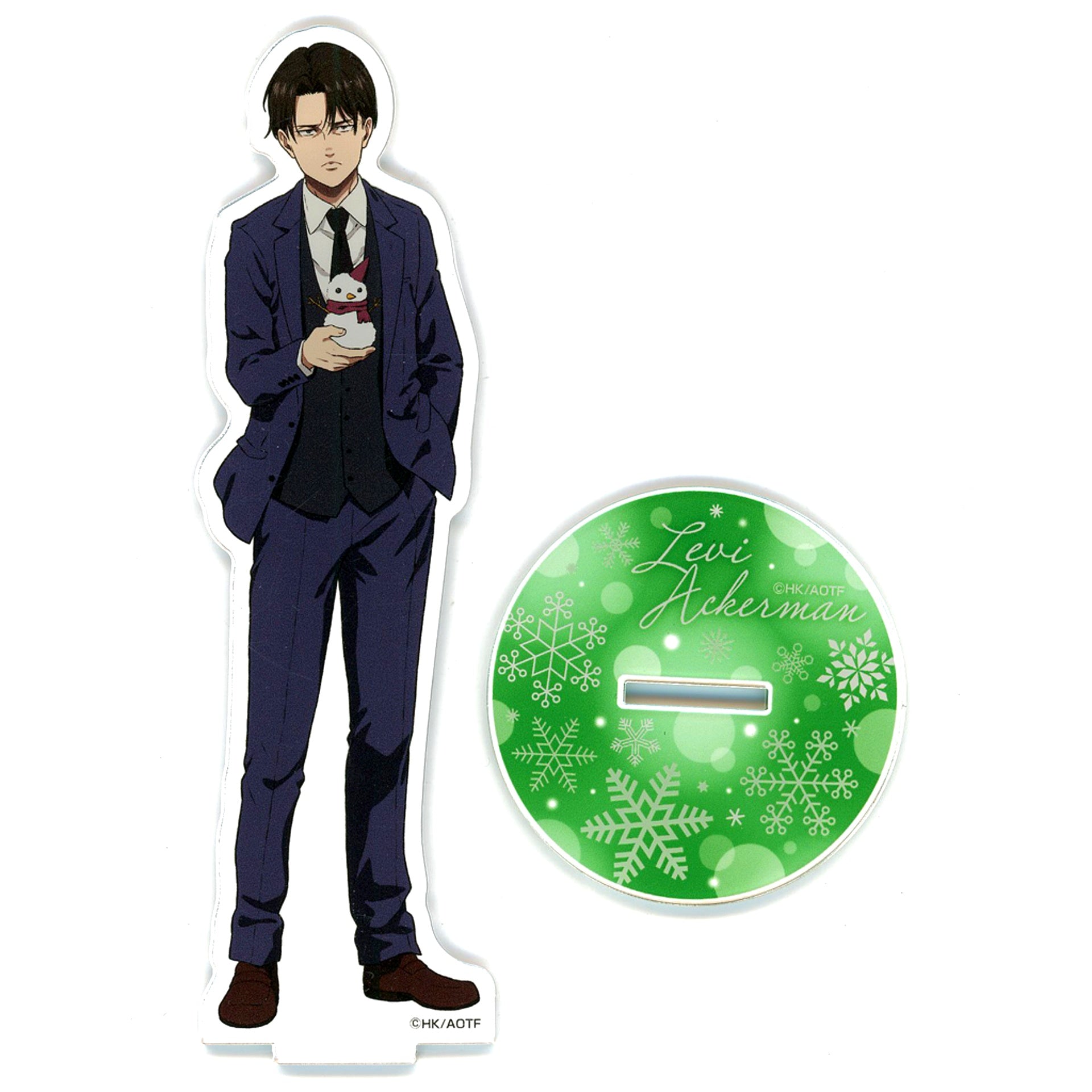 Levi Ackerman Attack on Titan The Final Season Don Quijote Drawn BIG Acrylic Stand Winter Ver [USED]