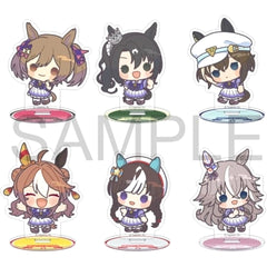 Umamusume: Pretty Derby Smart Falcon & Others All 6 Types Set Mini Acrylic Stand Collection Vol.5 Acrylic Stands [USED]