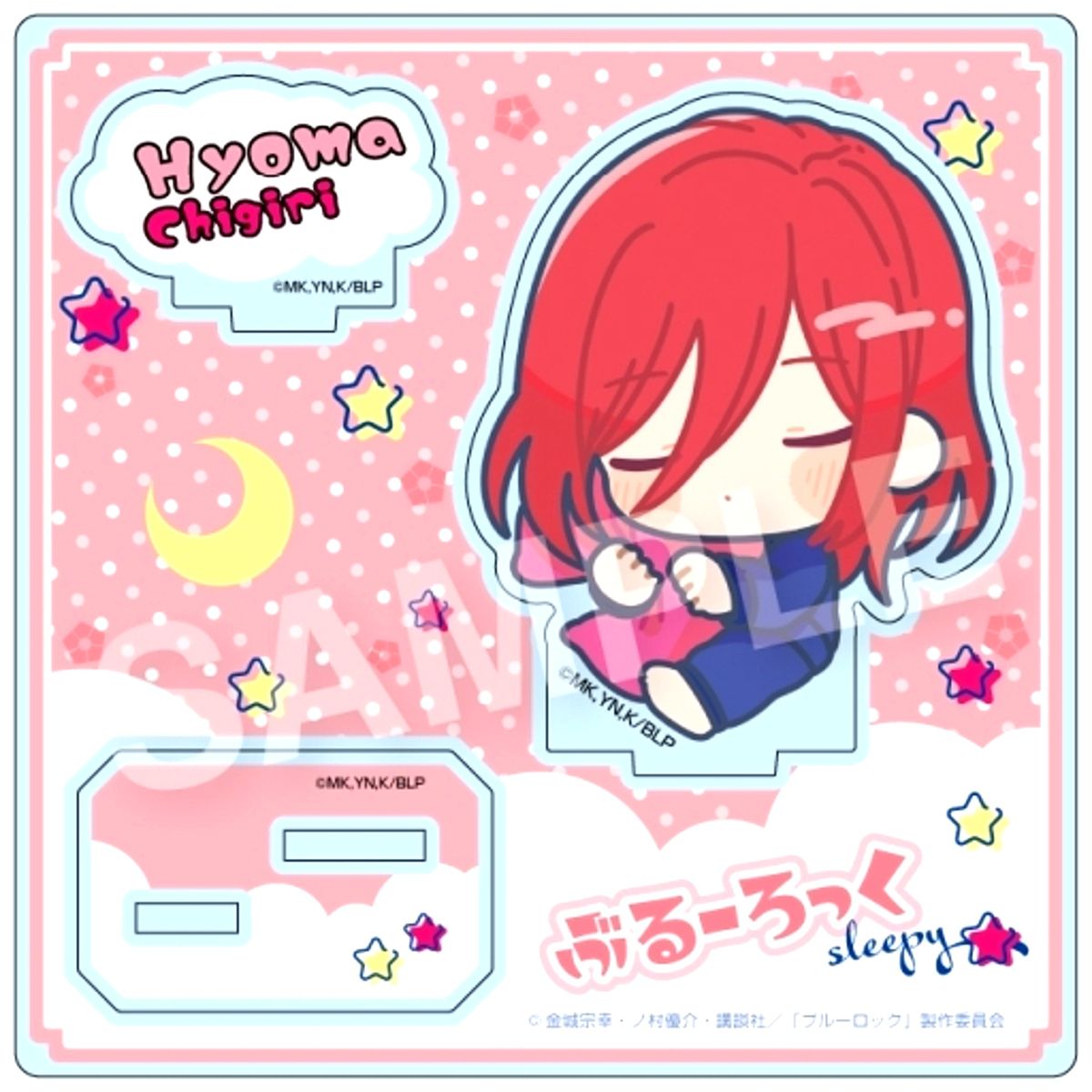 Hyoma Chigiri Sweatshirt & Bedding Select Collection Acrylic Stand Blue Lock [USED]
