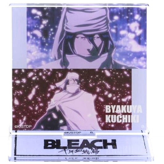 Byakuya Kuchiki Hapikuro! BLEACH Thousand-Year Blood War Scene Acrylic Stand 2 Soul Reaper Ver. [USED]