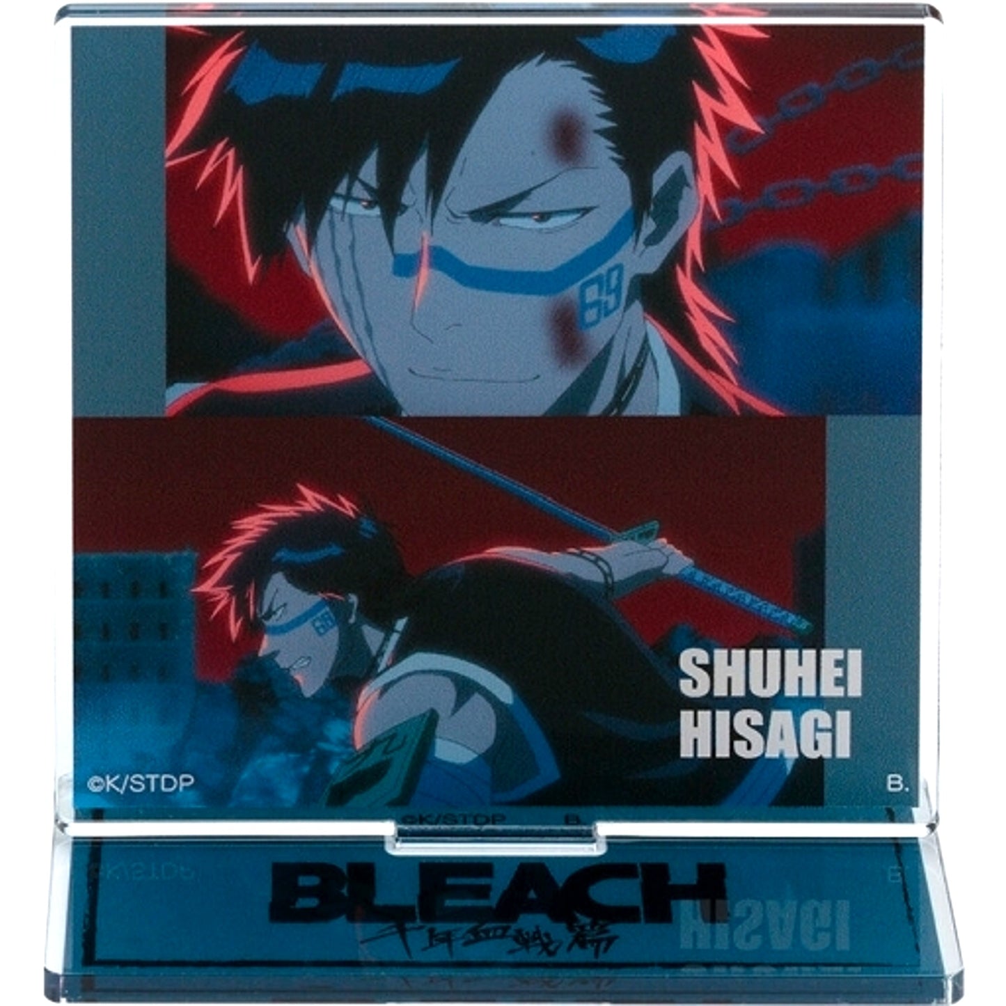 Shuhei Hisagi Hapikuro! BLEACH Thousand-Year Blood War Scene Acrylic Stand 2 Soul Reaper Ver. [USED]