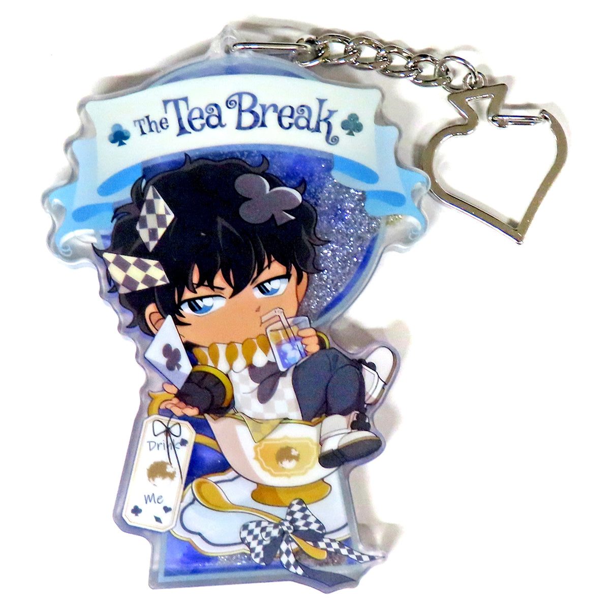 Jinpei Matsuda Detective Conan Alice and Tea Break Acrylic Keychain Conan Cafe Shanghai [USED]