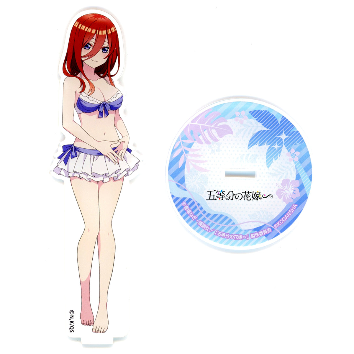 Miku Nakano Swimsuit The Quintessential Quintuplets Acrylic Stand Kujimate Online Kuji B-3 Prize [USED]