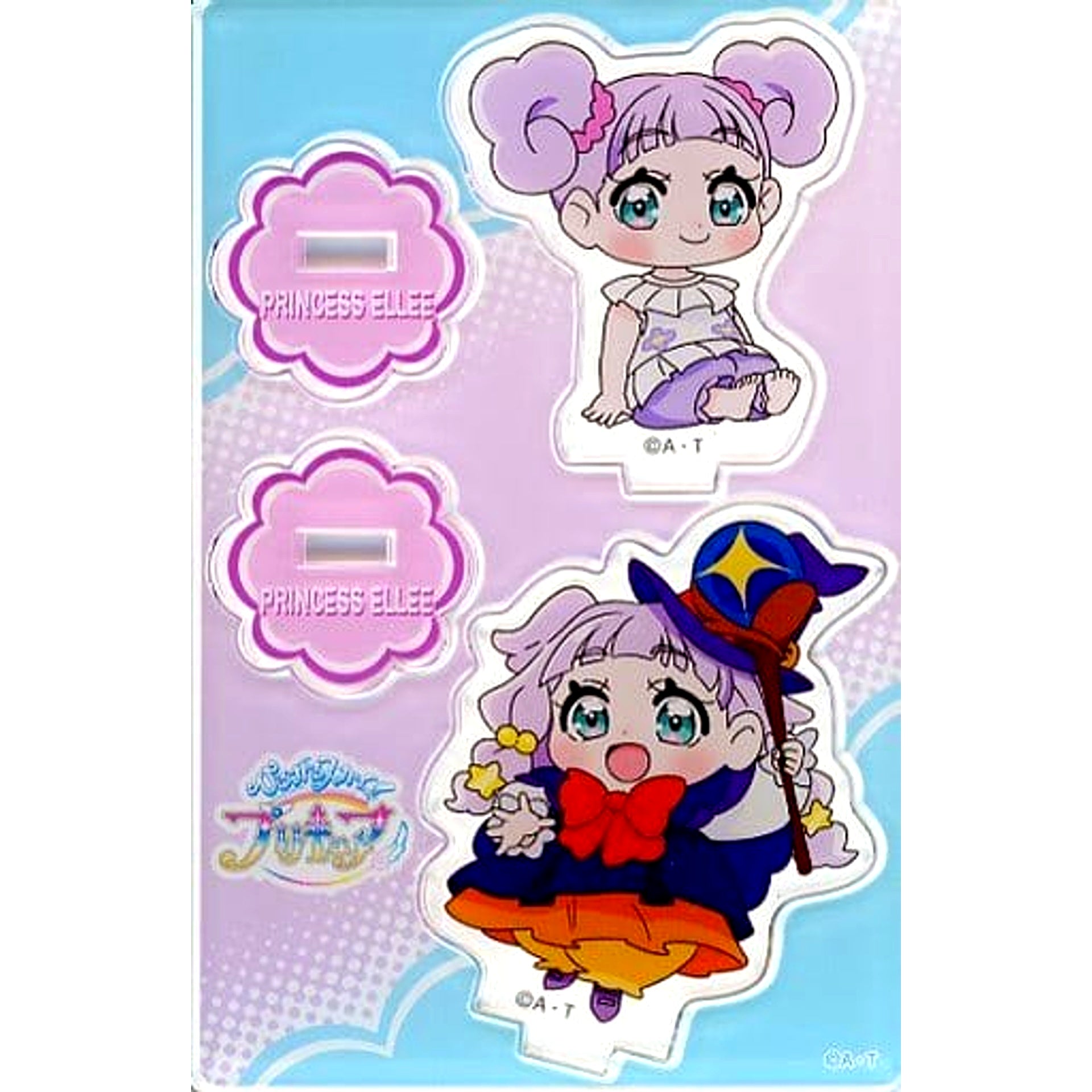 Princess Ellee Soaring Sky! Pretty Cure Mini Acrylic Stand Vol.5 Hair Bun/Witch [USED]