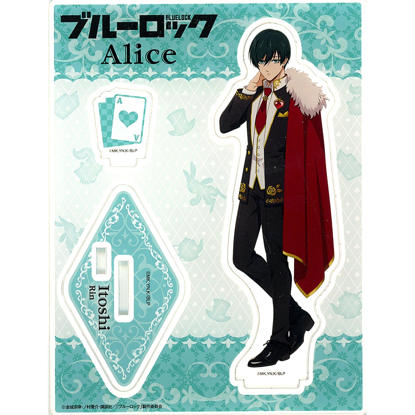 Rin Itoshi Acrylic Stand Alice Blue Lock Animate Girls Festival 2023 [USED]