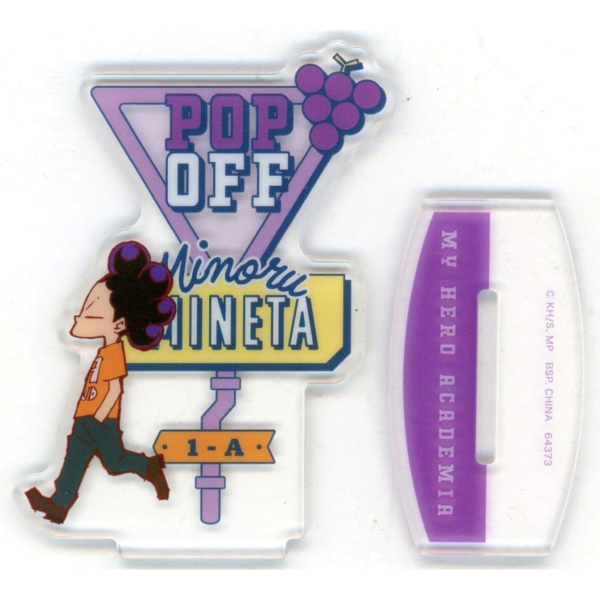 My Hero Academia Ichiban Kuji School Festival Prize G Minoru Mineta Acrylic Stand Acrylic Stands [USED]