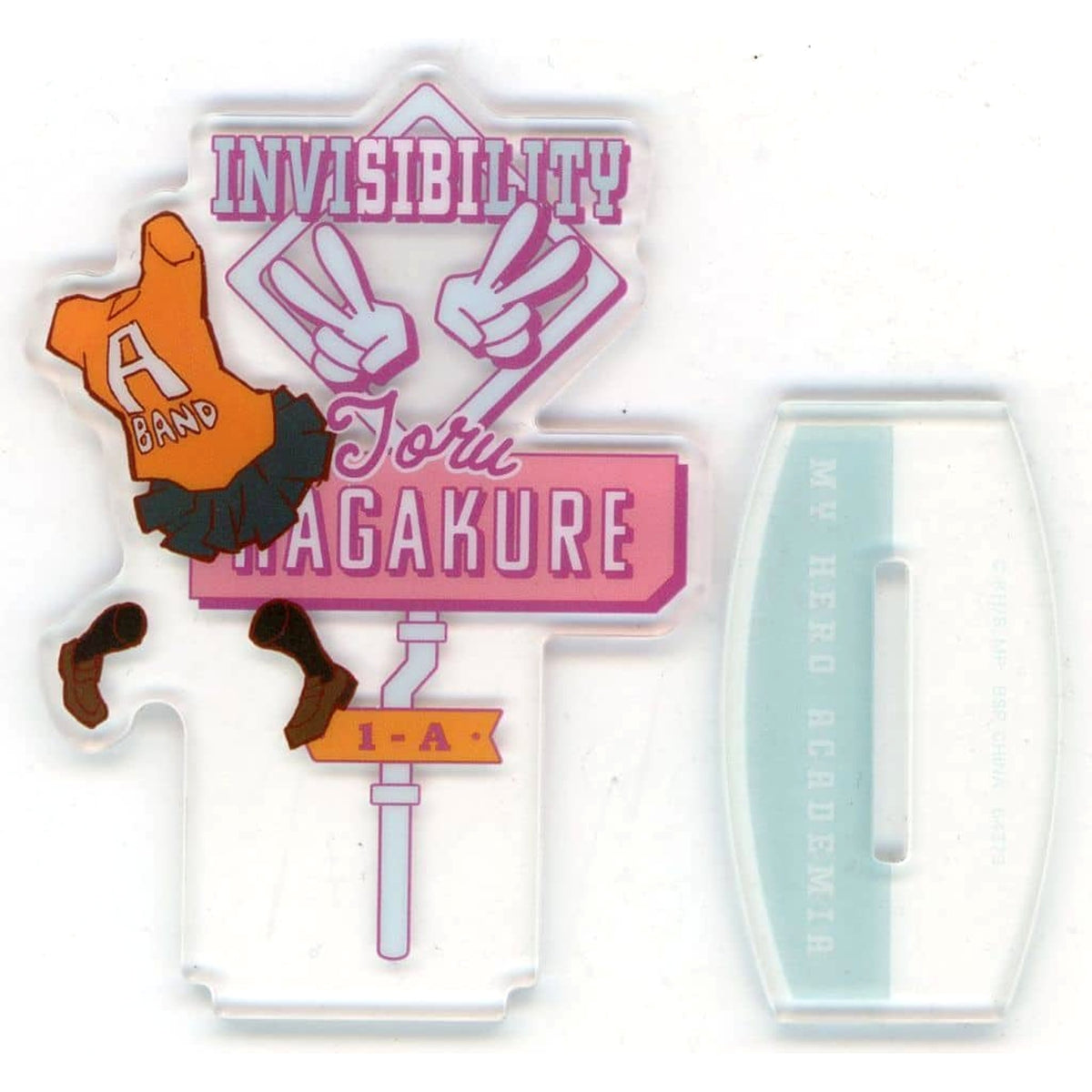 My Hero Academia Ichiban Kuji School Festival Prize G Toru Hagakure Acrylic Stand Acrylic Stands [USED]