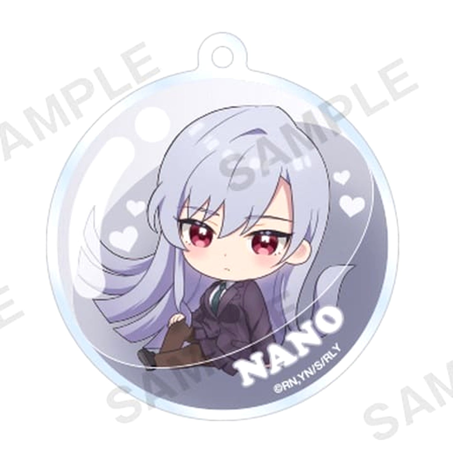 The 100 Girlfriends Who Really, Really, Really, Really, Really Love You Nano Eiai Korokore! Capsule Acrylic Strap Acrylic Item [USED]