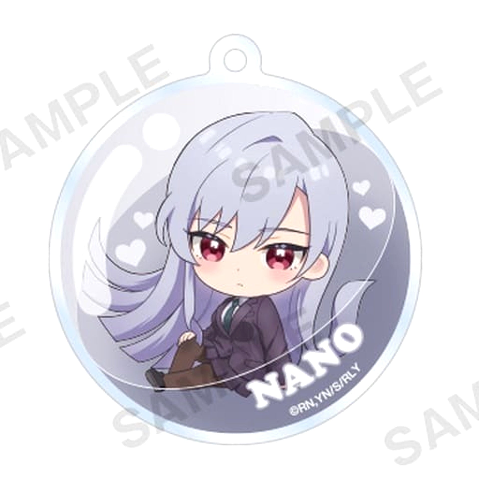 The 100 Girlfriends Who Really, Really, Really, Really, Really Love You Nano Eiai Korokore! Capsule Acrylic Strap Acrylic Item [USED]
