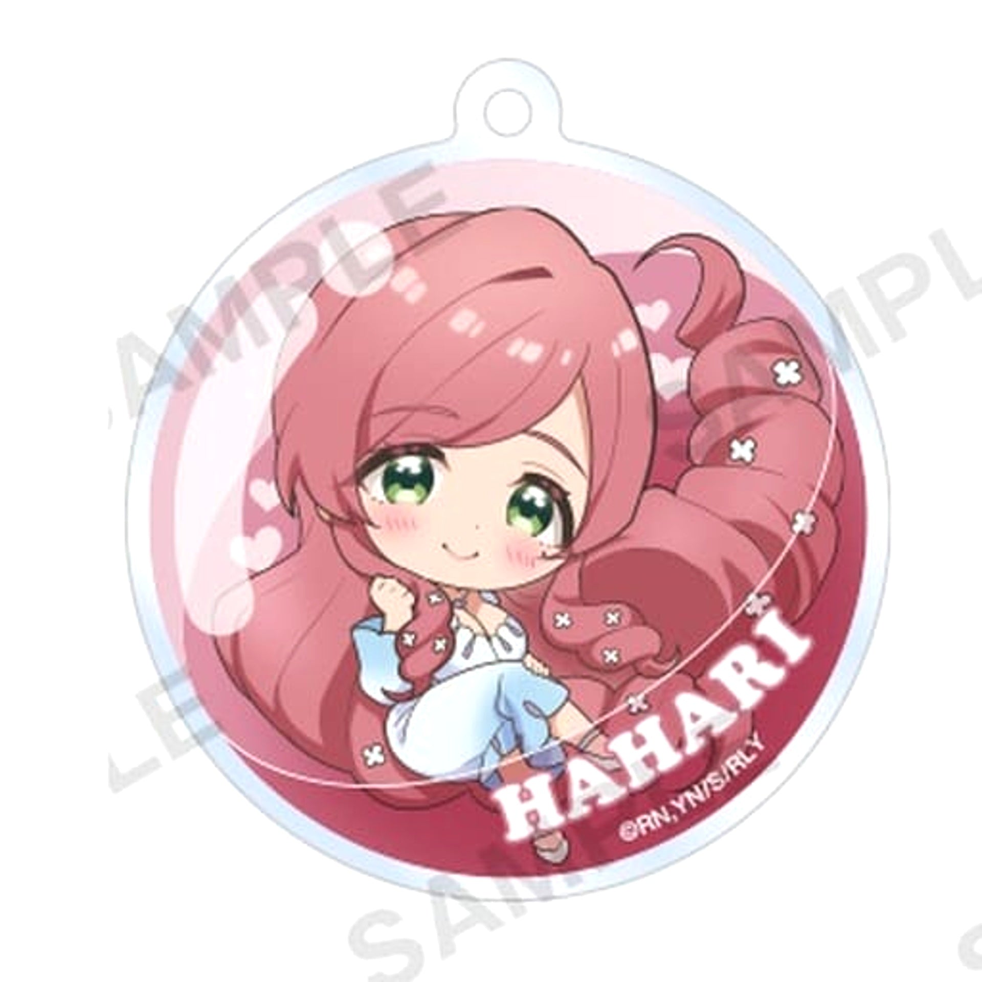 The 100 Girlfriends Who Really, Really, Really, Really, Really Love You Hakari Hanazono Secret Korokore! Capsule Acrylic Strap Acrylic Item [USED]