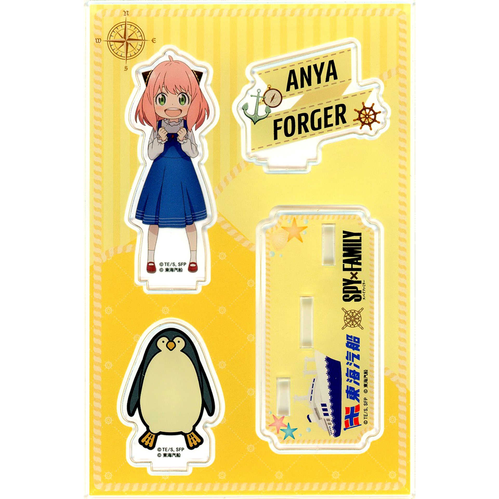 Anya Forger Spy x Family x Tokai Kisen Acrylic Stand [USED]
