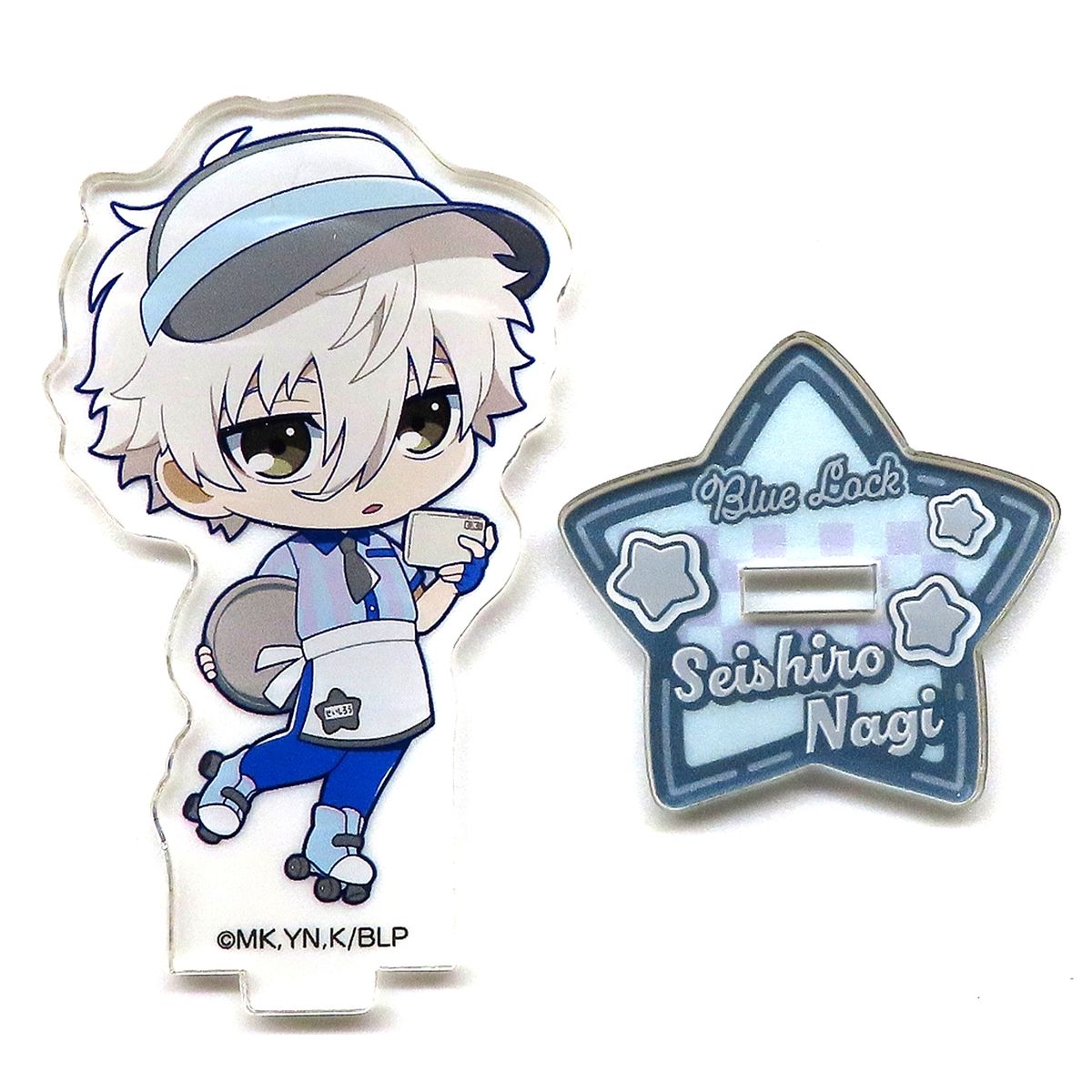 Seishiro Nagi Trading Mini Character Acrylic Stand Blue Lock x mixx garden [USED]