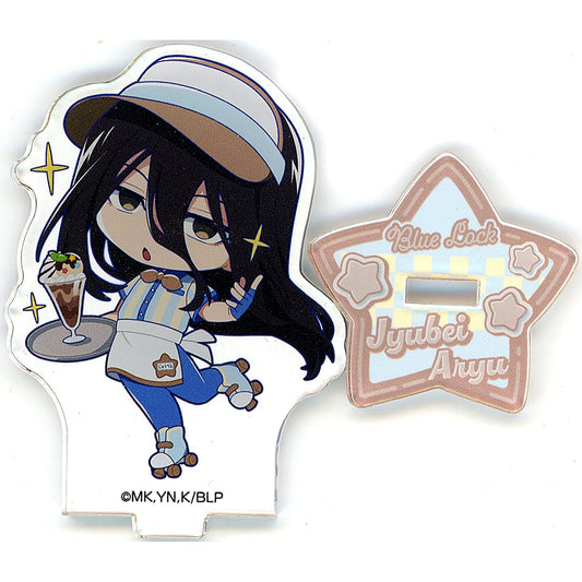 Jyubei Aryu Blue Lock x mixx garden Trading Mini Chibi Acrylic Stand [USED]