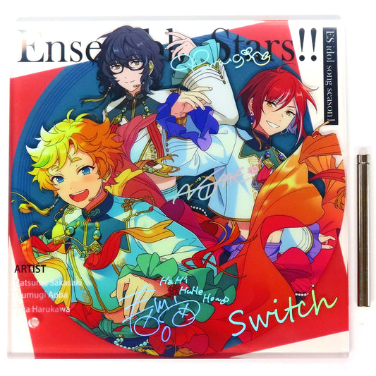 Jacket Design Acrylic Stand Bonus for CD Ensemble Stars!! ES Idol Song Season 1 Switch China Limited [USED]
