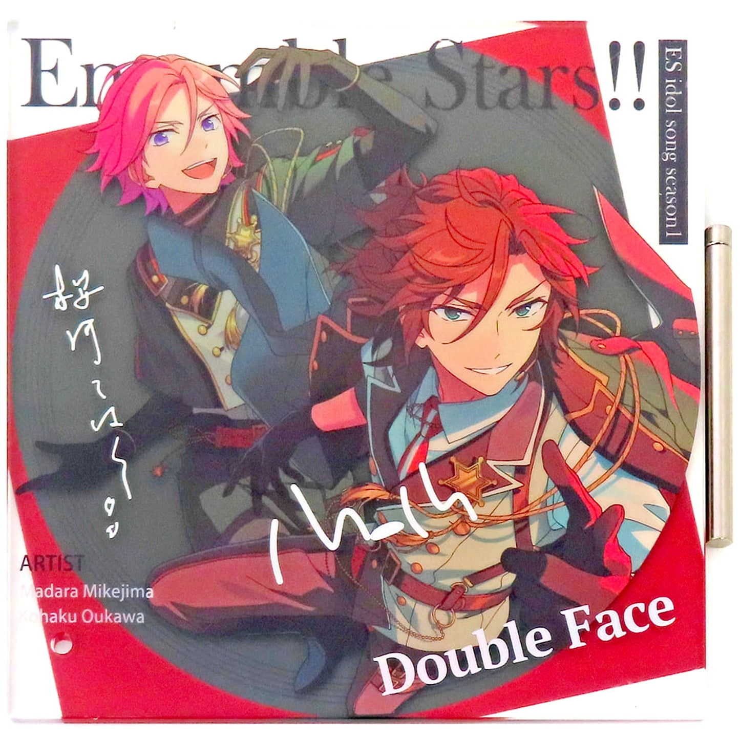 Ensemble Stars!! ES Idol Song Season 1 Double Face CD Jacket Design Acrylic Stand China Limited Purchase Bonus [USED]