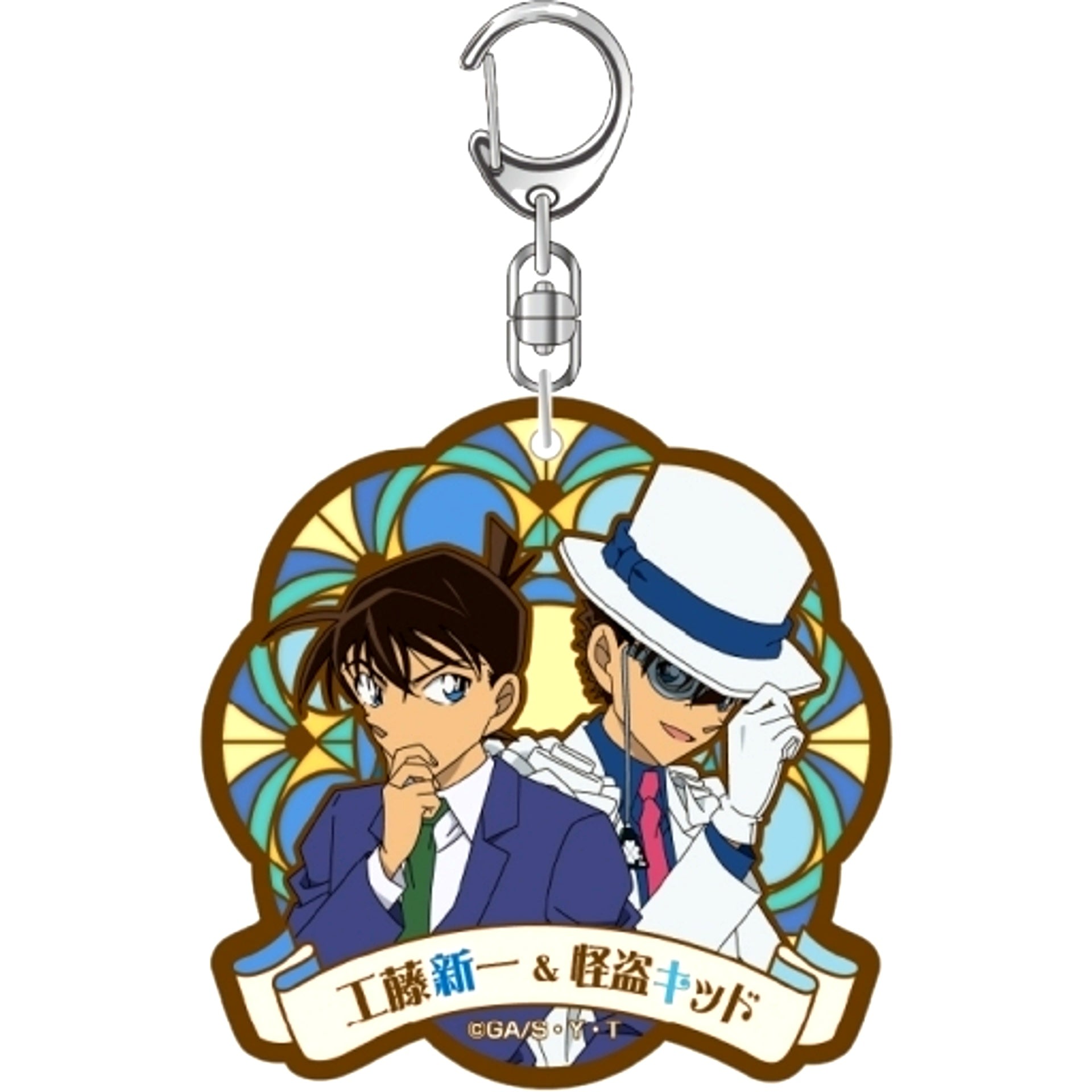 Shinichi Kudo Kaito Kid Detective Conan Acrylic Keychain Vol.3 [USED]