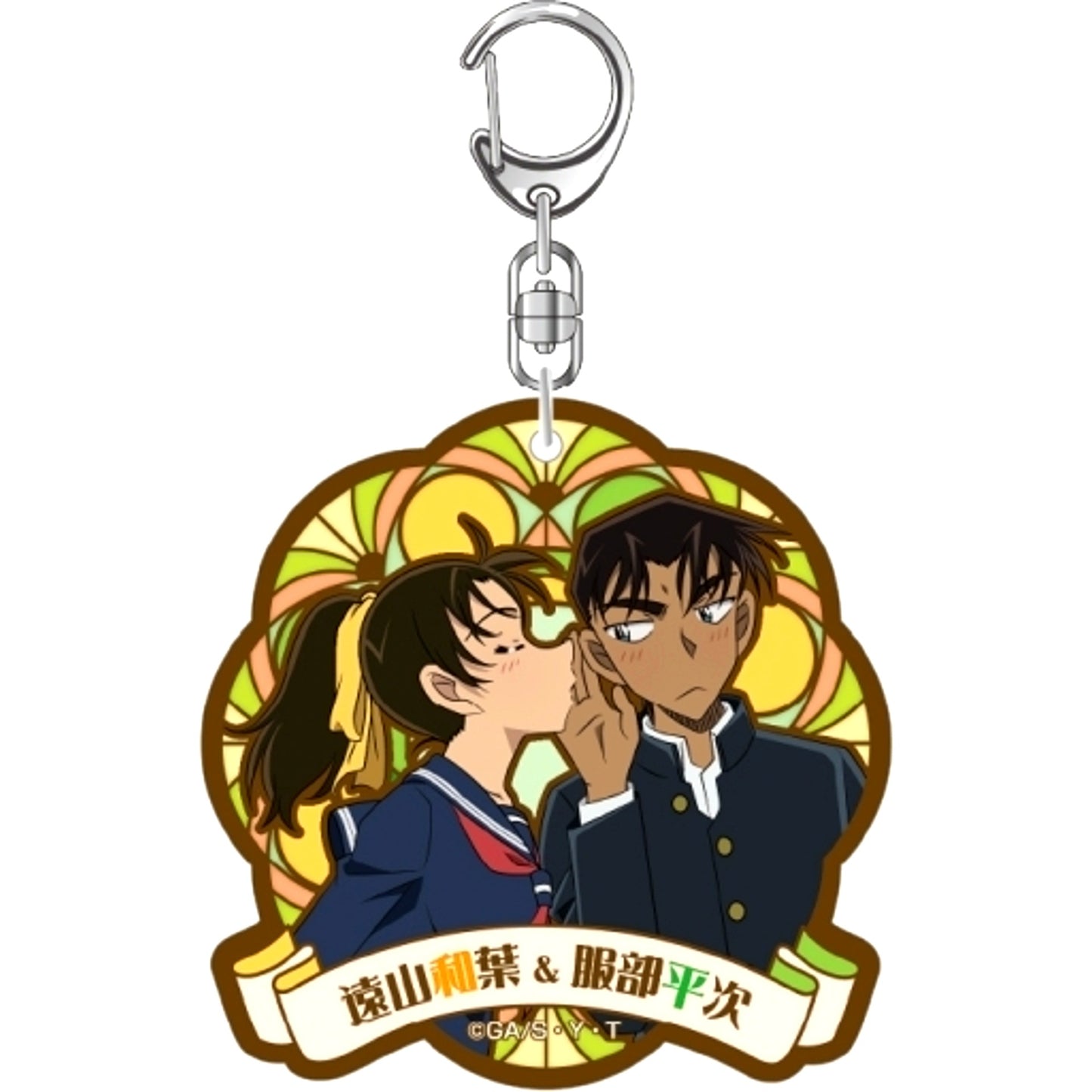 Heiji Hattori Kazuha Toyama Detective Conan Acrylic Keychain Vol.3 [USED]
