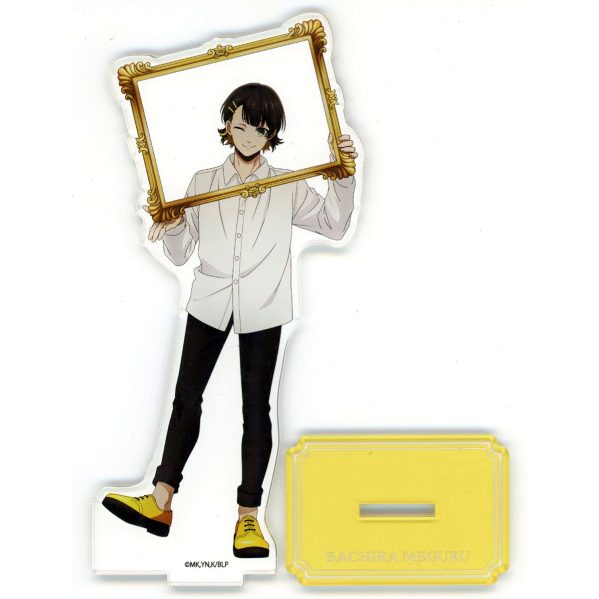 Meguru Bachira Acrylic Figure Frame Ver. Blue Lock The Chara Shop [USED]