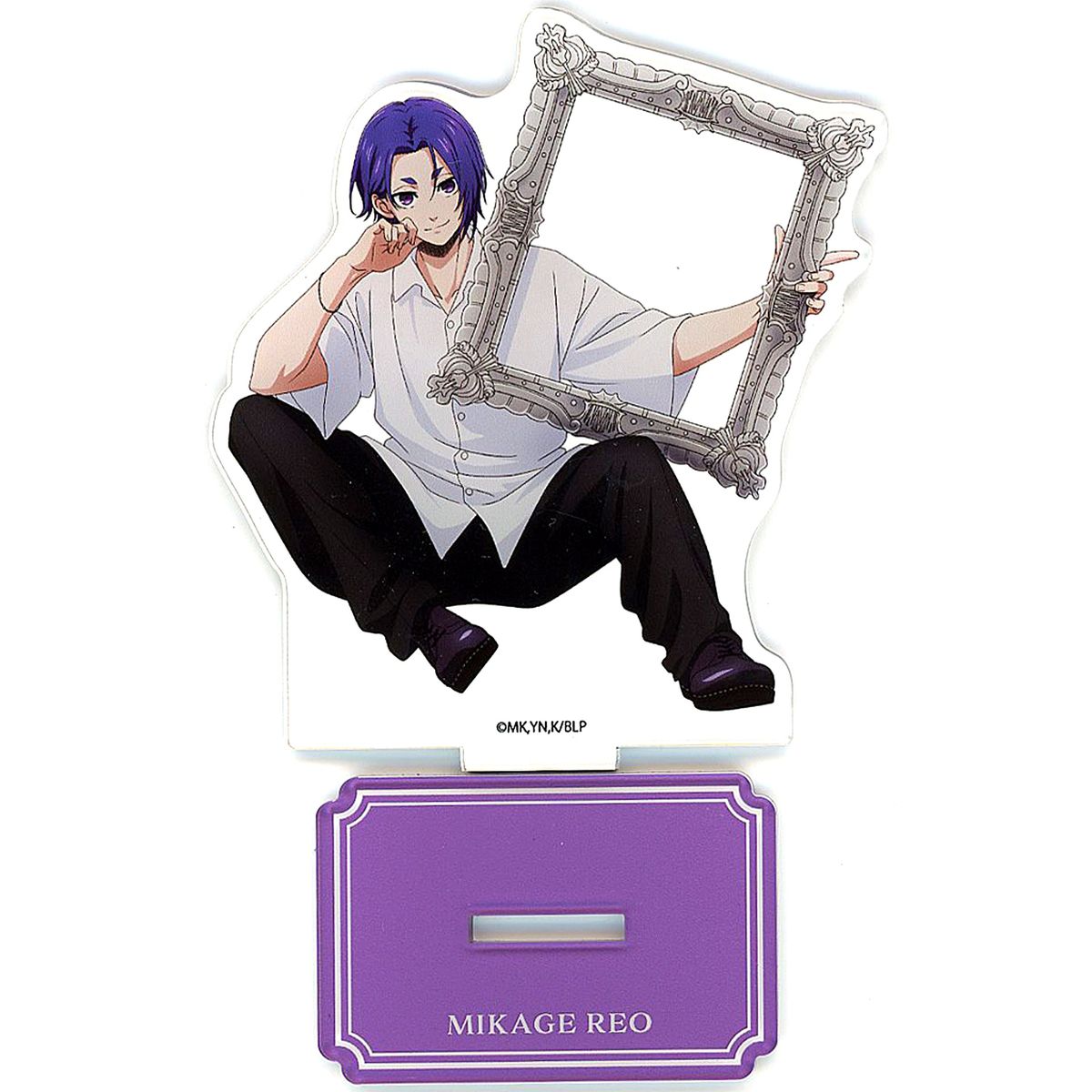 Reo Mikage Acrylic Figure Frame Ver. Blue Lock The Chara Shop [USED]