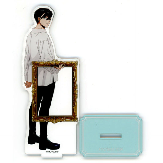 Rin Itoshi Acrylic Figure Frame Ver. Blue Lock THE Chara SHOP [USED]