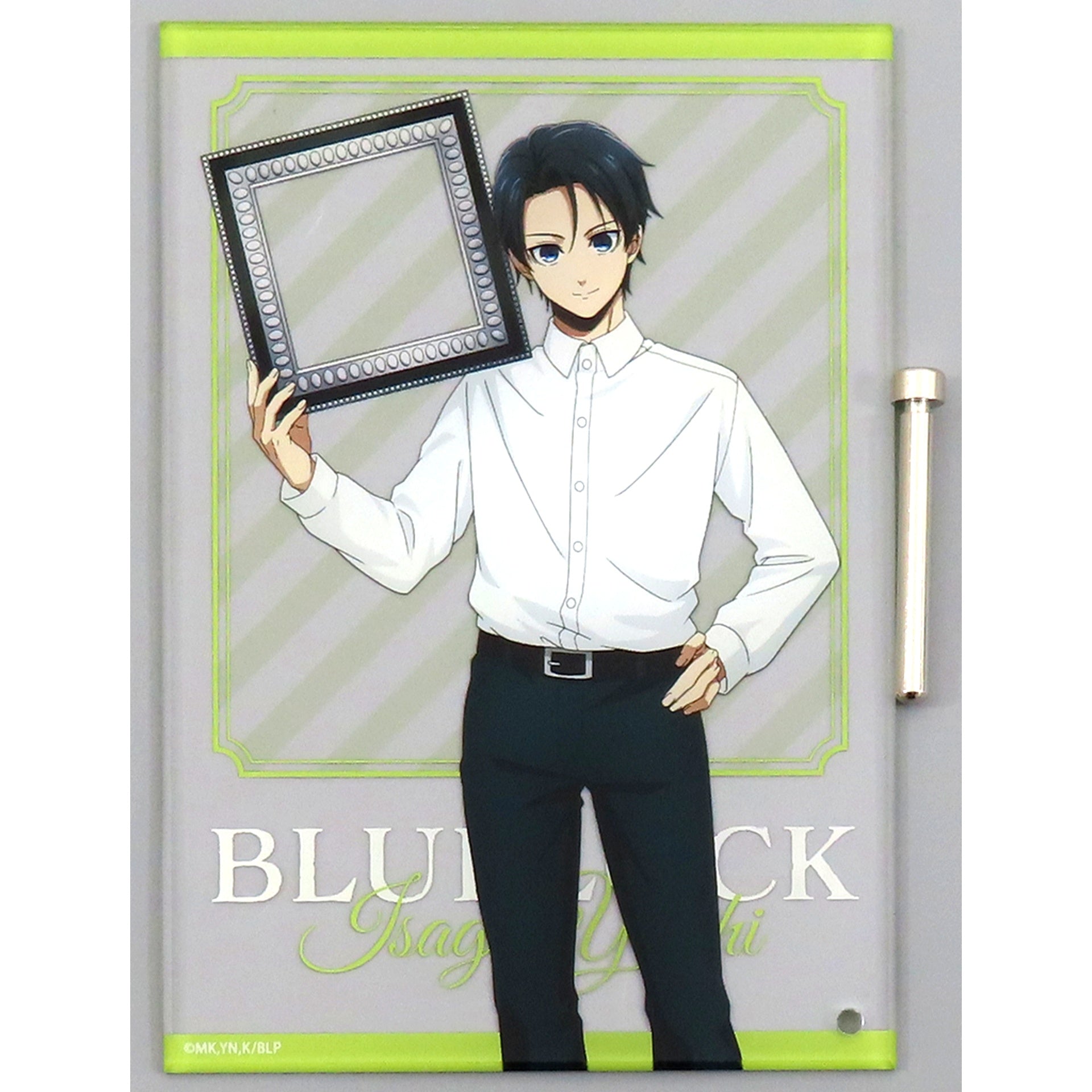 Yoichi Isagi Mini Acrylic Art Frame Ver. Blue Lock THE Chara SHOP [USED]