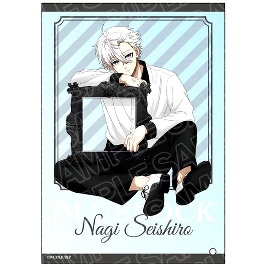 Seishiro Nagi Mini Acrylic Art Frame Ver. Blue Lock THE Chara SHOP [USED]
