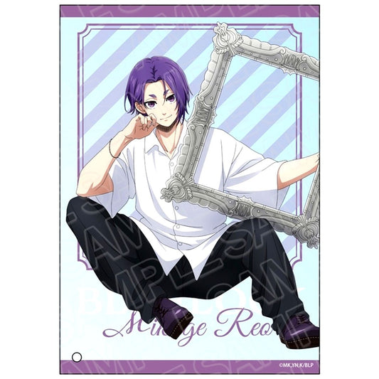 Reo Mikage Mini Acrylic Art Frame Ver. Blue Lock The Chara Shop [USED]