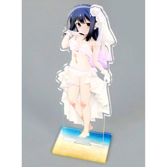 Miyu Wedding Swimsuit Fate/kaleid liner Prisma Illya Licht Nameless Girl Movie Illustration Oversized Acrylic Stand [USED]