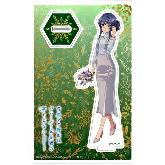 Mai Sakurajima Jumper Skirt B-1 Prize Rascal Does Not Dream of Bunny Girl Senpai Kujibikido Mai Sakurajima Happy Birthday Kuji 2023 Acrylic Stand Figure [USED]