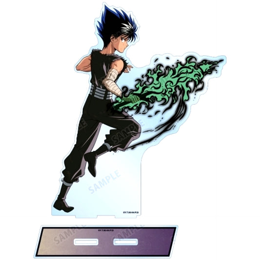 Hiei Fighting Back Ver. Illustration Extra Large Acrylic Stand Yu Yu Hakusho [USED]