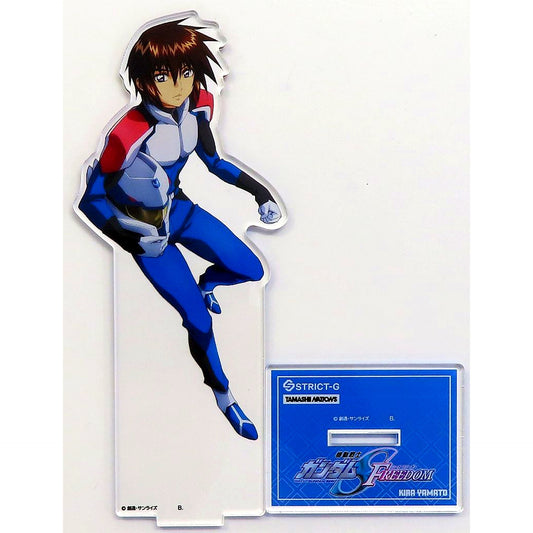 Kira Yamato Mobile Suit Gundam SEED FREEDOM Acrylic Stand STRICT-G x TAMASHII NATIONS SEED Series EXHIBITION [USED]