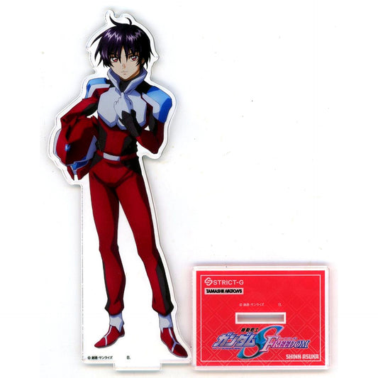 Shinn Asuka Mobile Suit Gundam SEED FREEDOM STRICT-G x TAMASHII NATIONS Acrylic Stand Gundam SEED Series EXHIBITION Looking for Certain Light in TAMASHII NATIONS STORE TOKYO [USED]