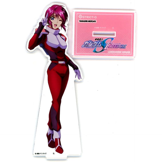 Lunamaria Hawke Mobile Suit Gundam SEED FREEDOM Acrylic Stand STRICT-G x TAMASHII NATIONS SEED Series EXHIBITION [USED]