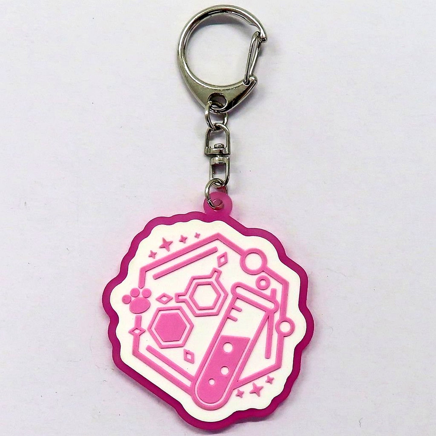 Hakui Koyori hololive Holo Emblem Rubber Keychain [USED]