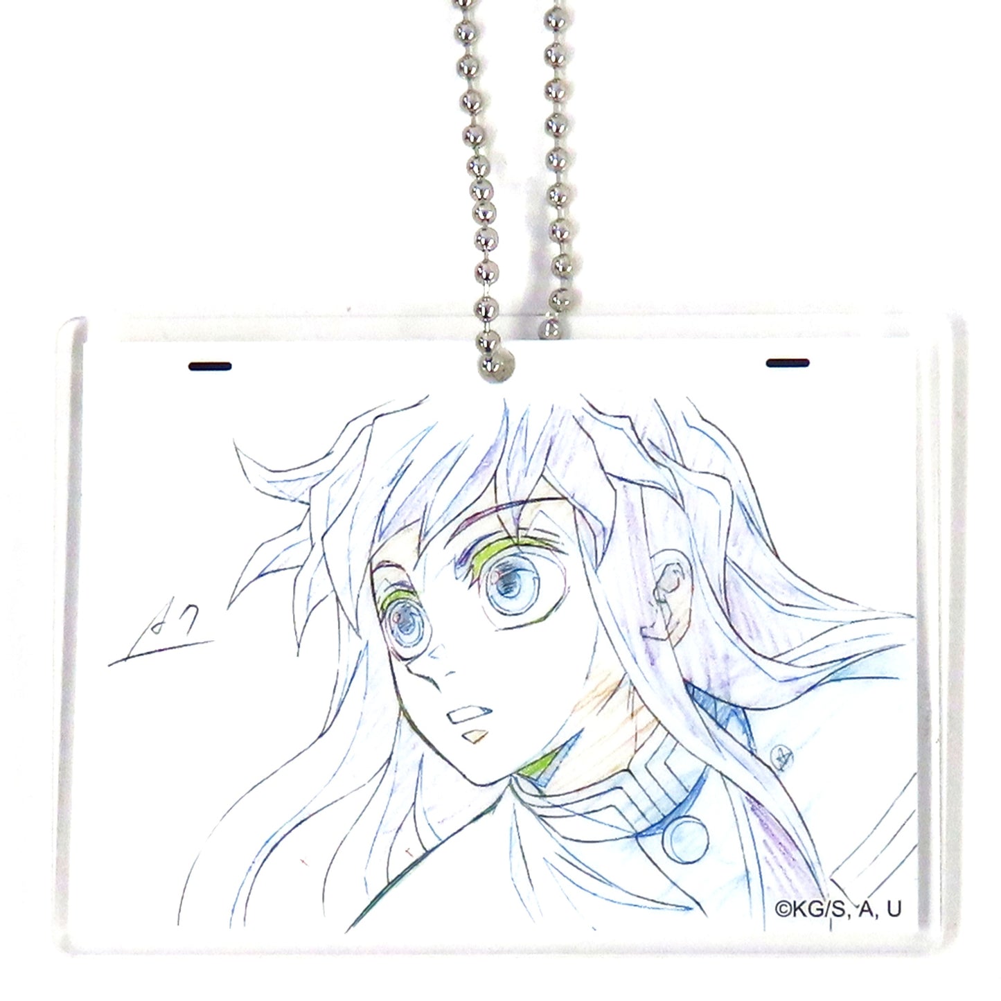 Muichiro Tokito Demon Slayer: Kimetsu no Yaiba Original Art Style Acrylic Charm Swordsmith Village Arc ufotable DINING OP ED Lottery [USED]