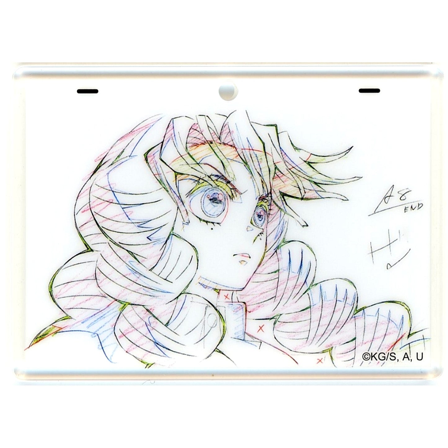 Mitsuri Kanroji Demon Slayer Swordsmith Village Arc x ufotable DINING OP ED Amusement Kuji Original Art Style Acrylic Charm [USED]