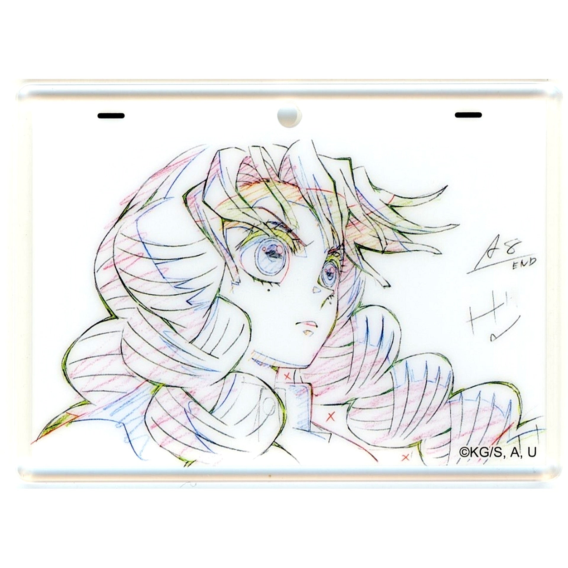 Mitsuri Kanroji Demon Slayer Swordsmith Village Arc x ufotable DINING OP ED Amusement Kuji Original Art Style Acrylic Charm [USED]