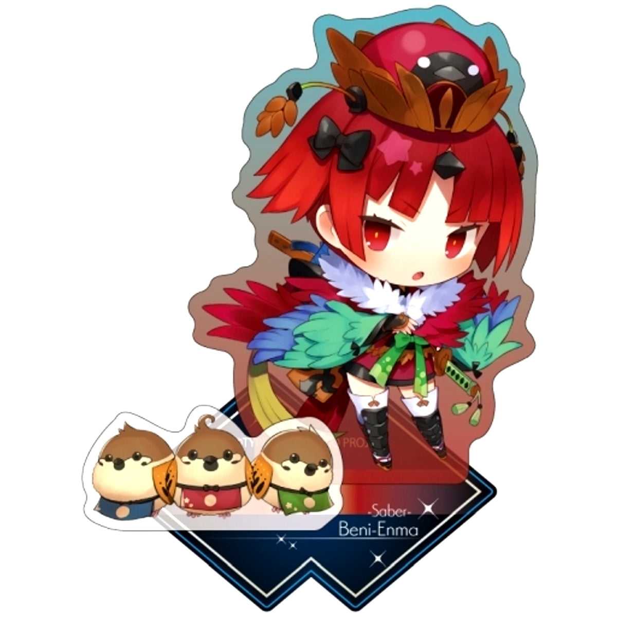 Beni-enma Saber Fate/Grand Order Charatoria Acrylic Stand [USED]