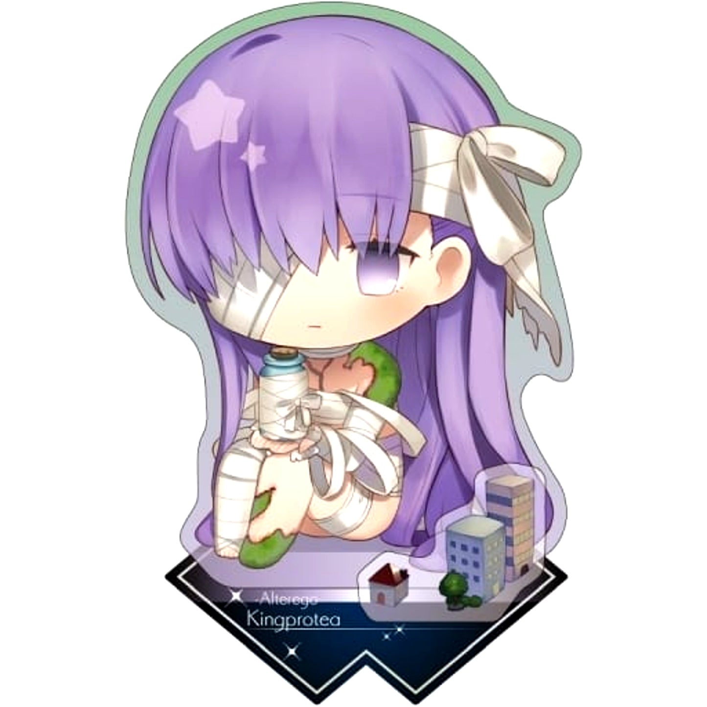 Fate/Grand Order Kingprotea Alter Ego Charatoria Acrylic Stand [USED]