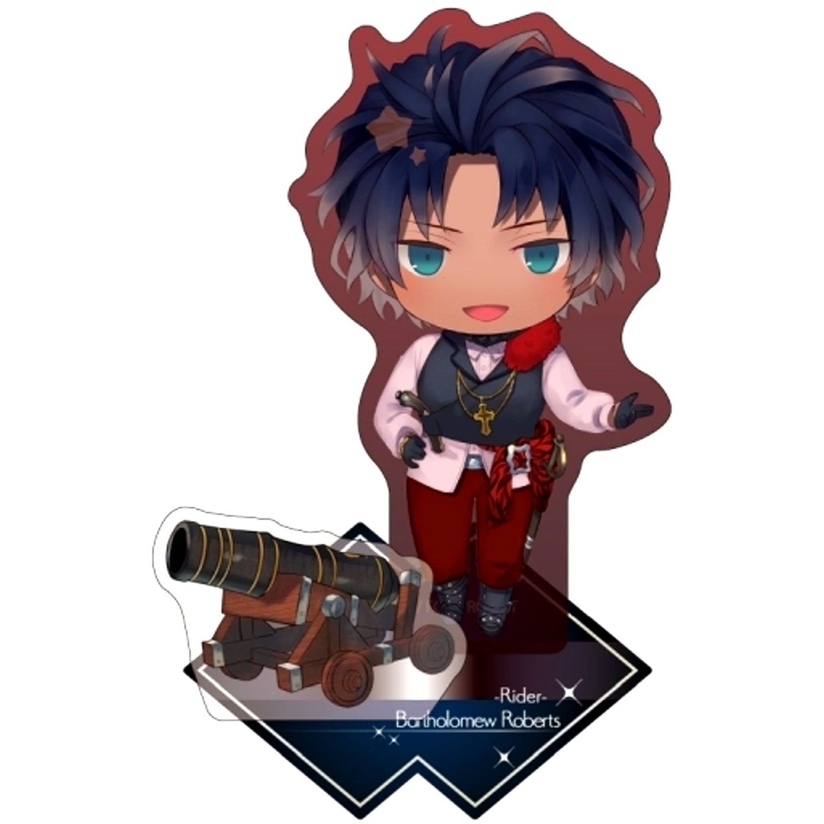 Bartholomew Roberts Rider Charatoria Fate/Grand Order Acrylic Stand [USED]