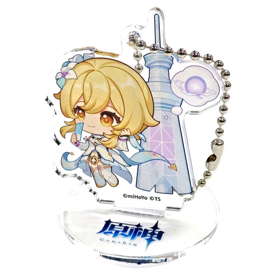 Genshin Hotaru Blind Acrylic Stand Keychain Tokyo Skytree Blue Sky Adventure Guided by the Thunder Spirit Exclusive Acrylic Stands [USED]