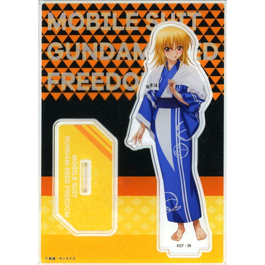 Cagalli Yula Athha Mobile Suit Gundam SEED FREEDOM x Gokurakuyu RAKU SPA Full Body Acrylic Stand [USED]