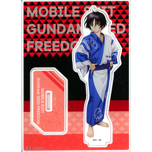 Shinn Asuka Mobile Suit Gundam SEED FREEDOM Full Body Acrylic Stand Gokurakuyu RAKU SPA [USED]