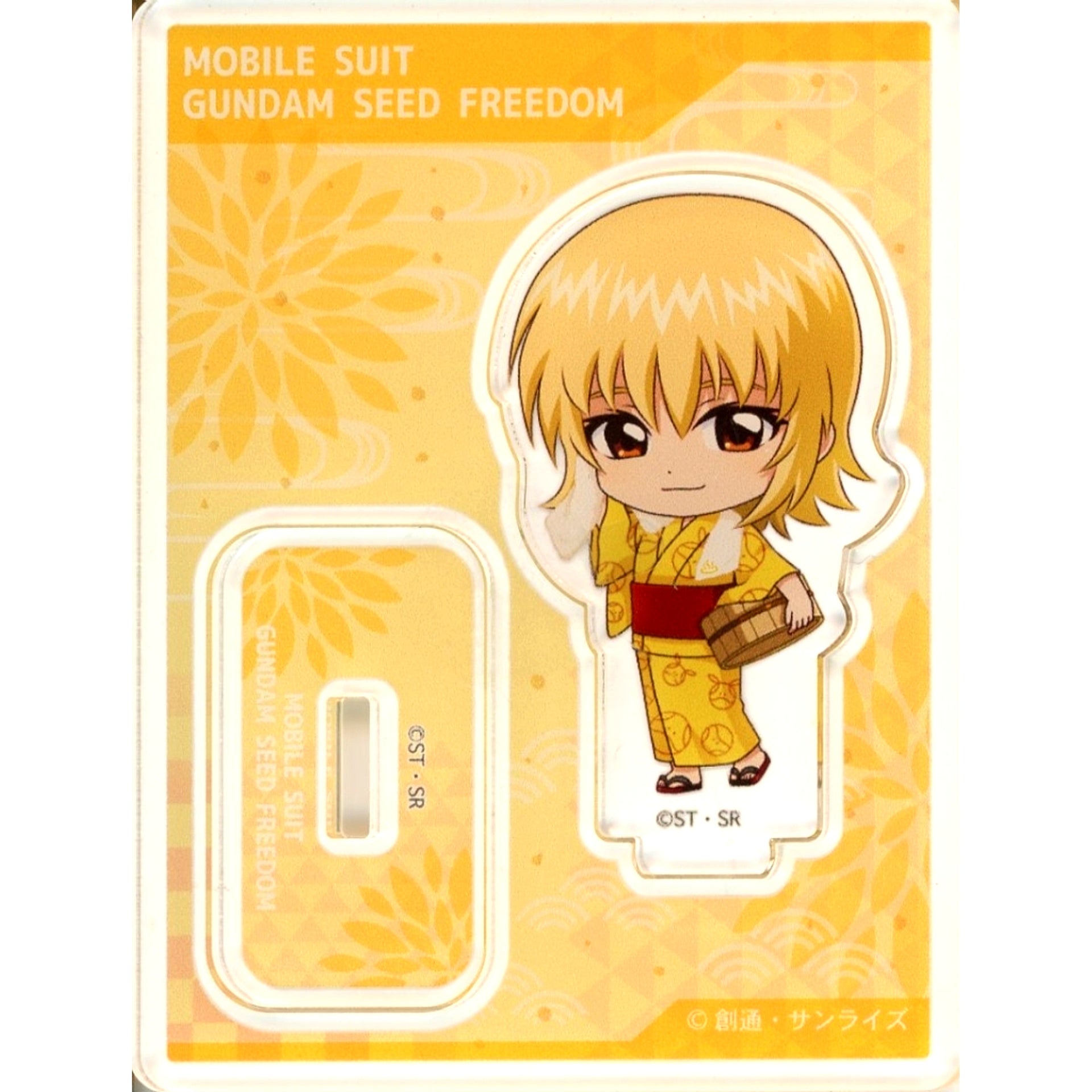 Cagalli Yula Athha Mobile Suit Gundam SEED FREEDOM x Gokurakuyu RAKU SPA Trading Acrylic Stand Mini Chara Ver. [USED]